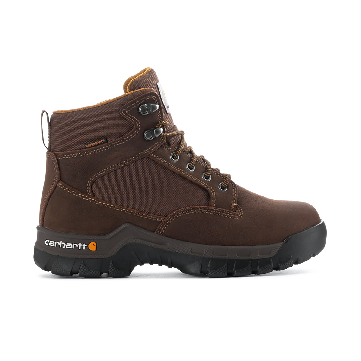 Carhartt Mens Rugged Flex Leather Work Boots Size 13W FF6013-M Waterproof Brown Carhartt Rugged Flex 6 main image 4