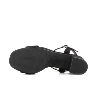 Block Heeled Sandal - Womens
