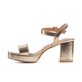 Block Heeled Sandal - Womens