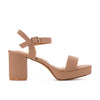 Block Heeled Sandal - Womens