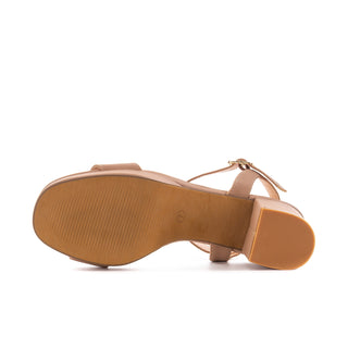 Block Heeled Sandal - Womens