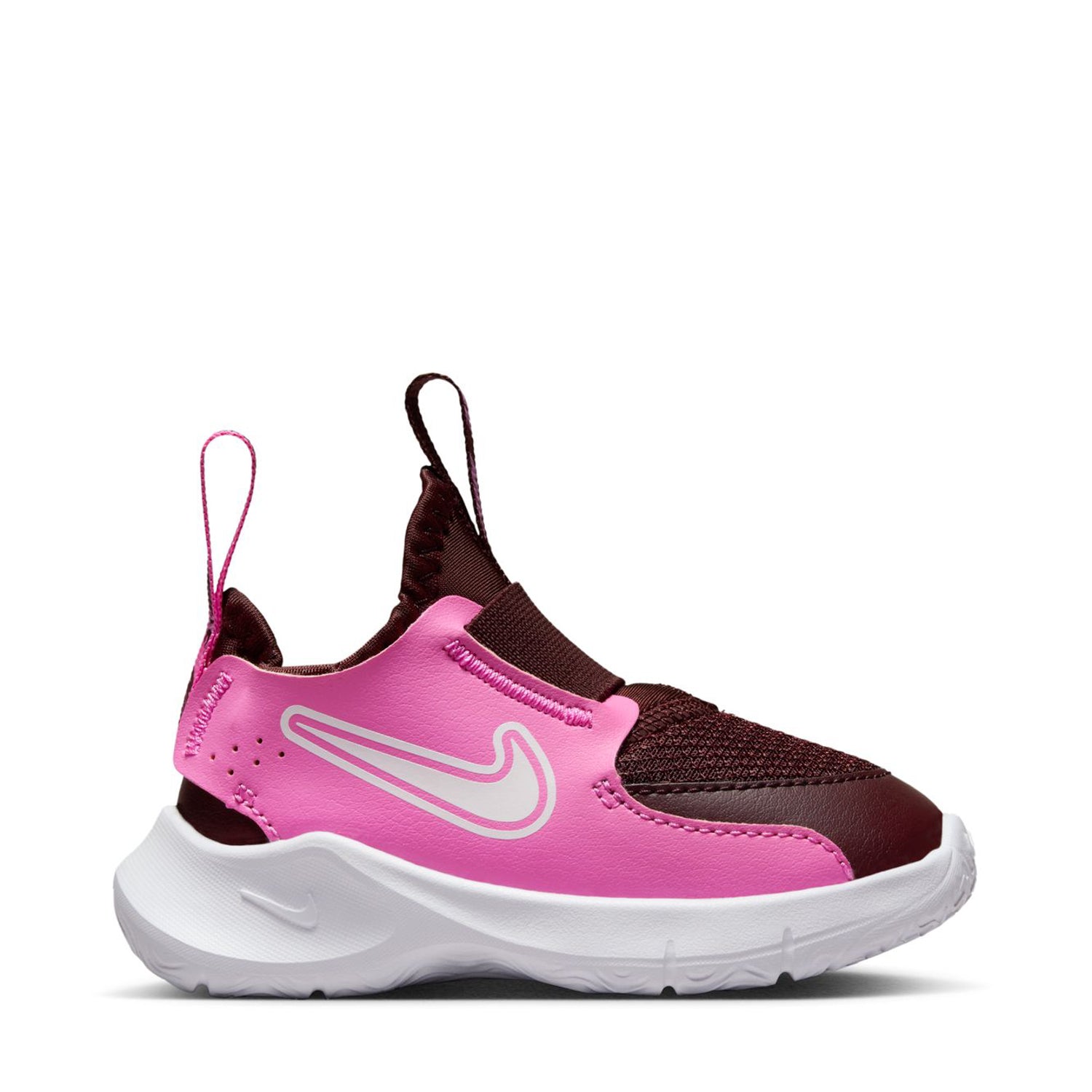 Nike Toddler Flex Runner 3 Shoes Size 6 Burgundy White
