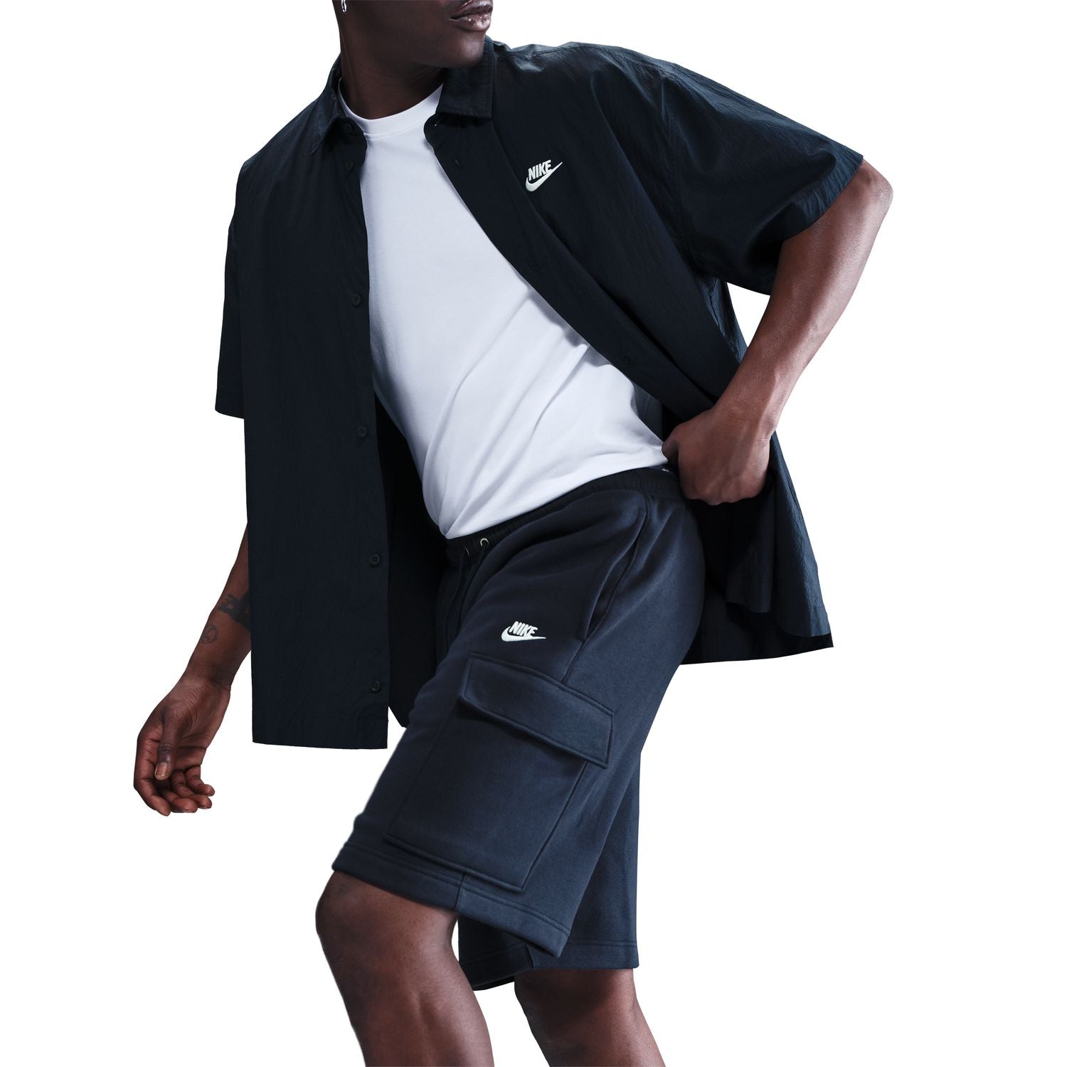 Nike Club Men's Fleece Cargo Shorts Nike Club Men's Fleece Cargo Shorts
