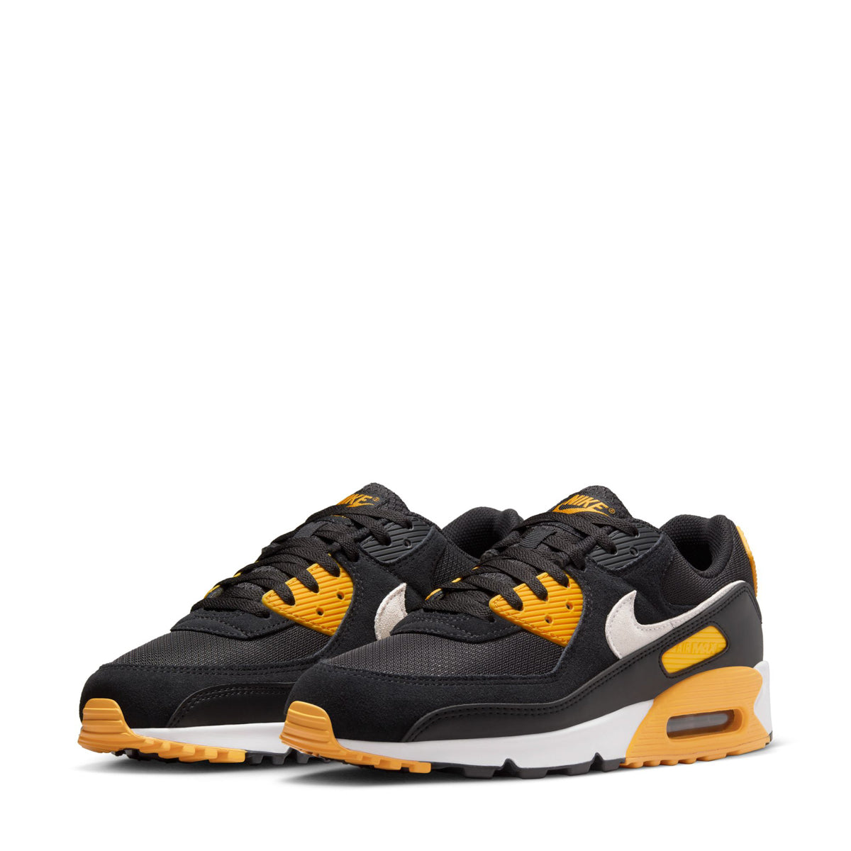 Nike Air Max 90 Men's Shoes (FN6958-002, Black/University Gold/White) Size  9 | Fashion Sneakers - Amazon.com