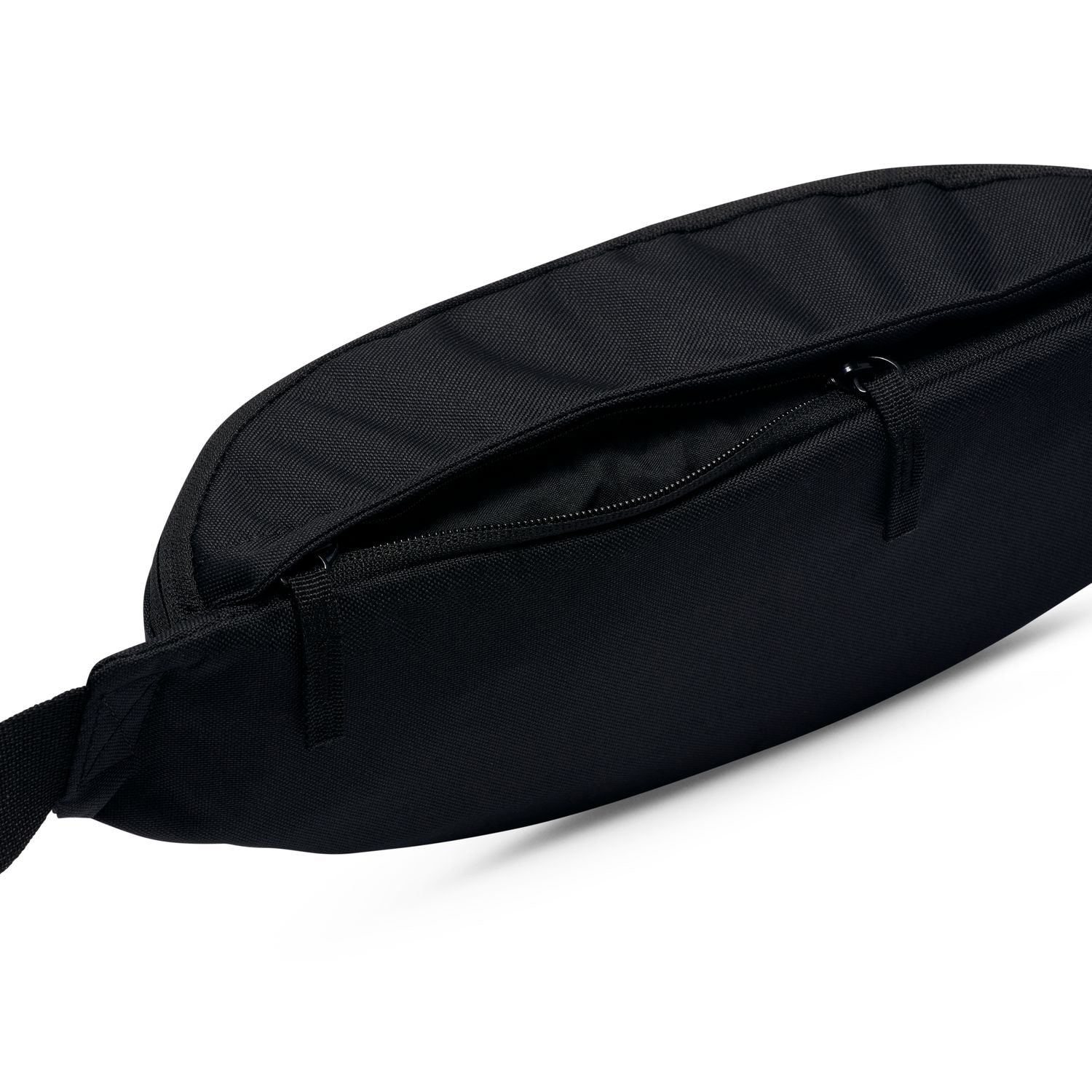 nike black heritage hip pack