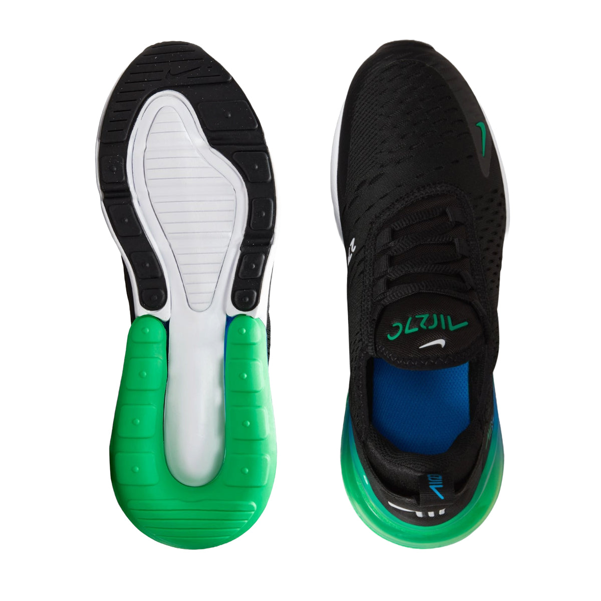 Air max 270 black green deals