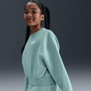 Club Fleece Boxy Crew - Youth