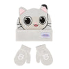 Toddler Gabbys Dollhouse Beanie & Mitten Set