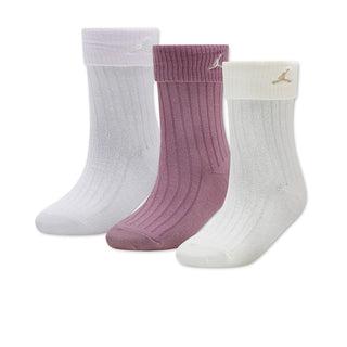 3 Pack Medium Foldover Half Crew