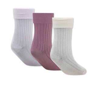 3 Pack Small Foldover Half Crew