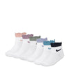 6 Pack X-Small Ruffle Ankle Sock