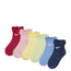 6 Pack XXS Ruffle Ankle Sock