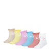 6 Pack X-Small Ruffle Ankle Sock
