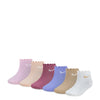 6 Pack XXS Lettuce Welt Ankle Sock