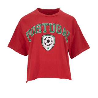 Portugal Boxy Tee - Womens