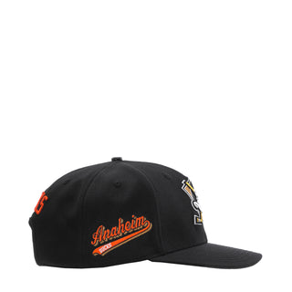 Anaheim Ducks Script Tail Wool Snapback Hat
