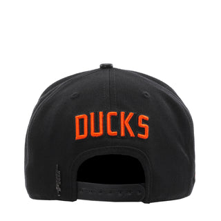 Anaheim Ducks Script Tail Wool Snapback Hat