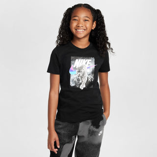 Leopard Photo Tee - Youth