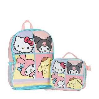2 PC Hello Kitty And Friends Backpack Lunch Set