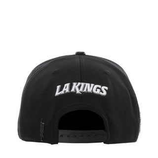 LA Kings Script Tail Wool Snapback Hat