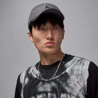 Jordan Rise Cap Structured Curved Bill Metal Jumpman Strapback