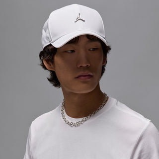 Jordan Rise Cap Structured Curved Bill Metal Jumpman Strapback