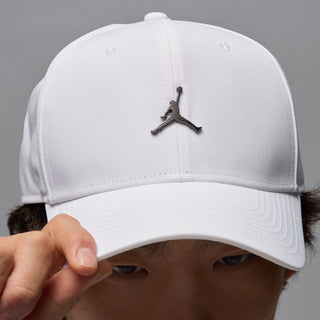 Jordan Rise Cap Structured Curved Bill Metal Jumpman Strapback