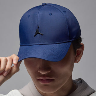 Jordan Rise Cap Structured Curved Bill Metal Jumpman Strapback