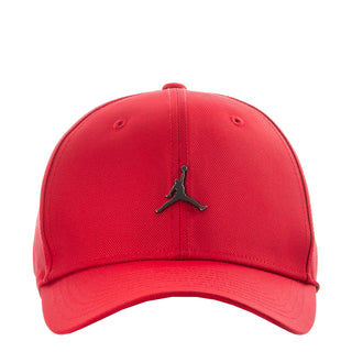 Jordan Rise Cap Structured Curved Bill Metal Jumpman Strapback