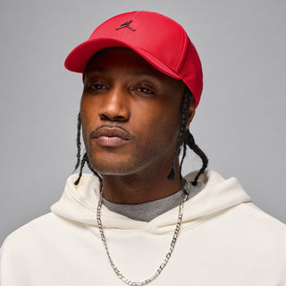 Jordan Rise Cap Structured Curved Bill Metal Jumpman Strapback