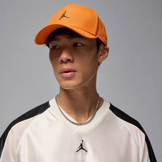 Jordan Rise Cap Structured Curved Bill Metal Jumpman Strapback