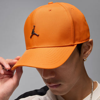 Jordan Rise Cap Structured Curved Bill Metal Jumpman Strapback