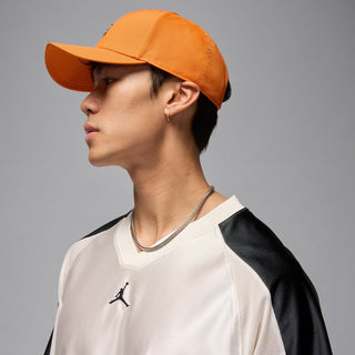 Jordan Rise Cap Structured Curved Bill Metal Jumpman Strapback
