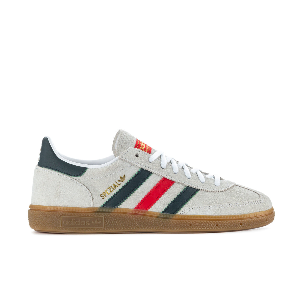 adidas gazelle silver green womens Adidas Handball Spezial | Men's | (FMF) White/Aurora Ivy/Better Scarlet