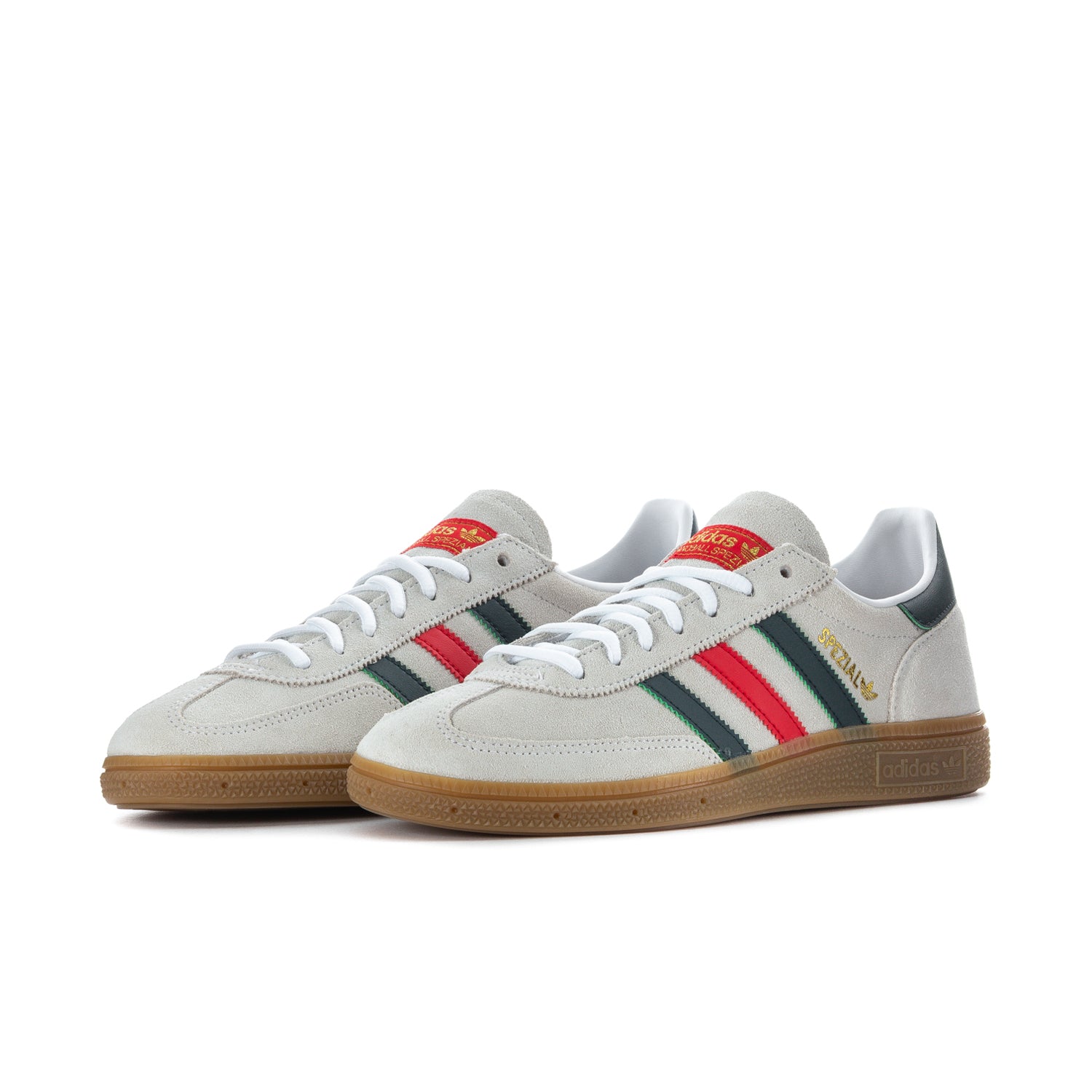 Adidas Handball Spezial | Men's | (FMF) White/Aurora Ivy/Better Scarlet