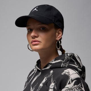 Jordan Club Cap Unstructured Curved Bill Washed Jumpman Strapback