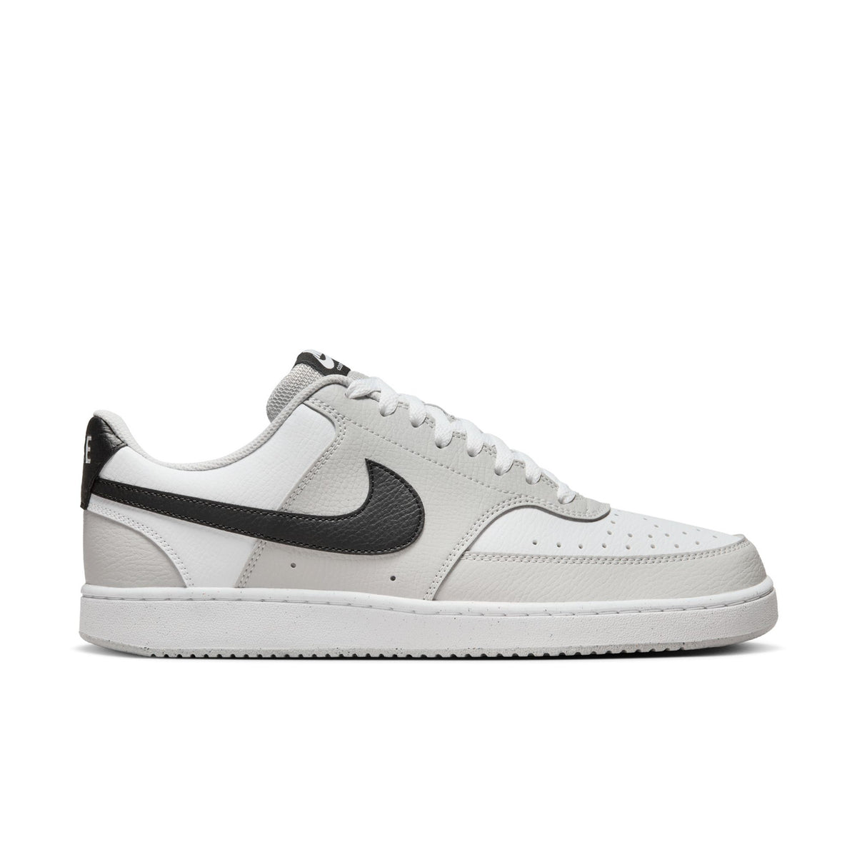 Sleek low-top Nike sneakers gray upper with white Nike swoosh men’s size 11.5 Nike Court Vision Low Next Nature | Men main image 3