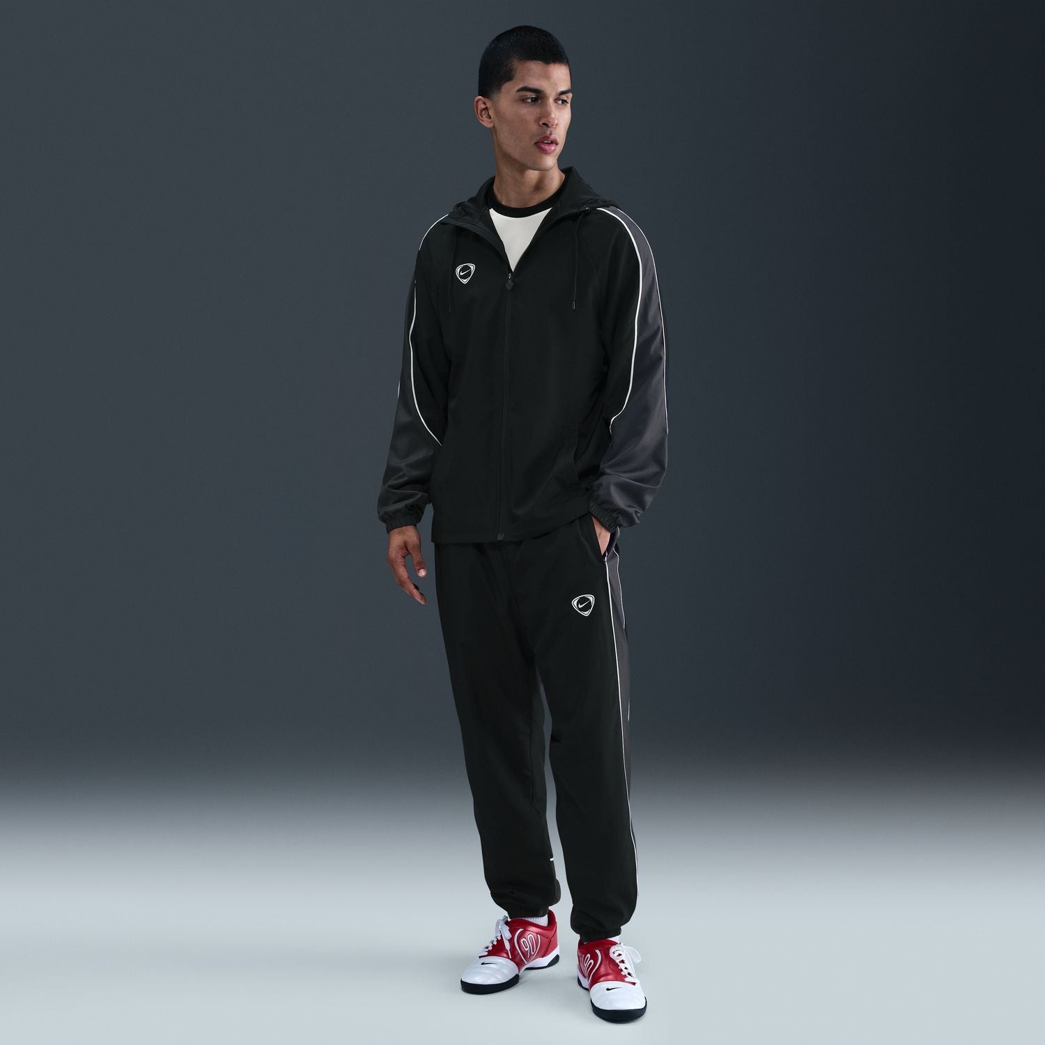 Nike T90 Pant | Men's | Black/Grey | ShopWSS