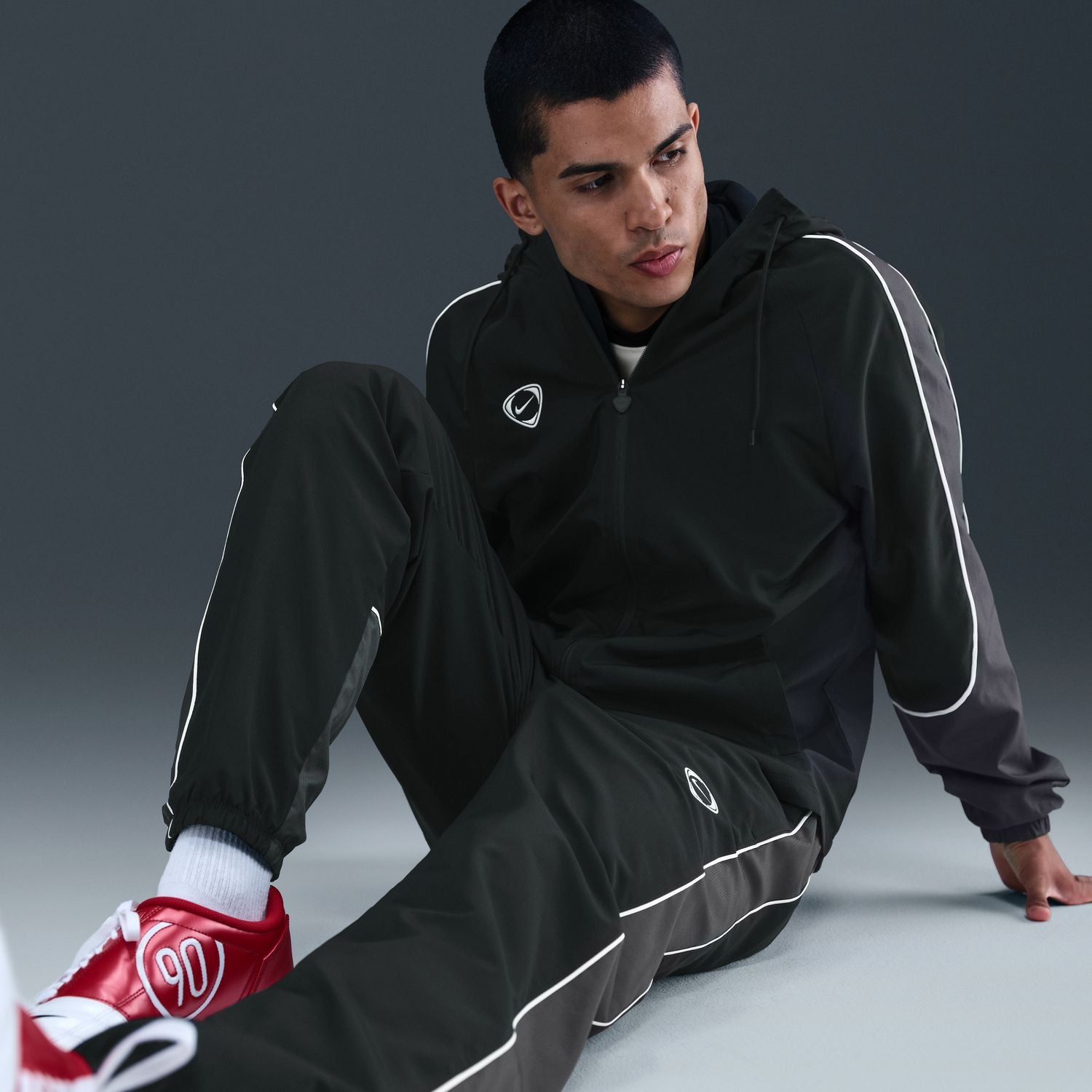 Nike T90 Pant | Men's | Black/Grey | ShopWSS