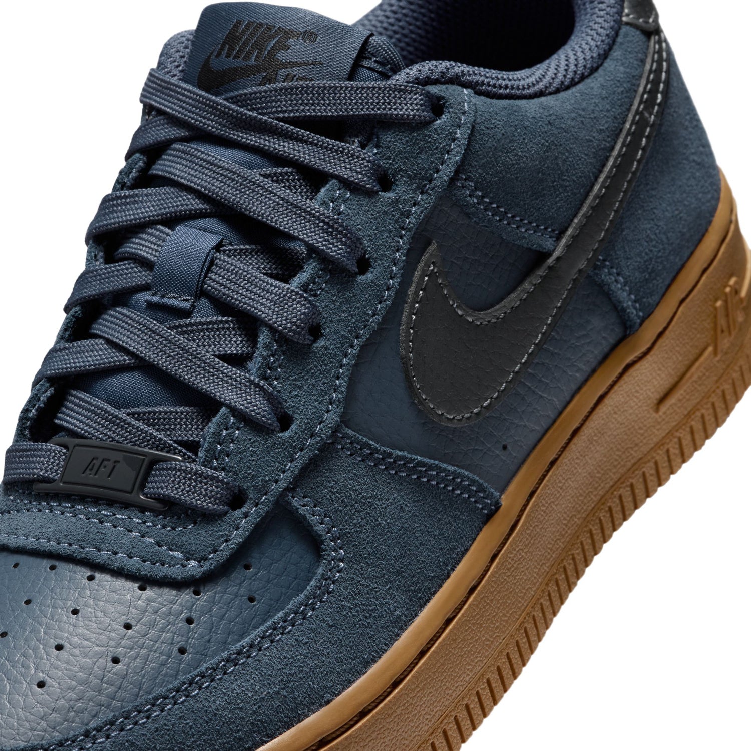 Nike Air Force 1 LV8 2 | Youth | Thunder Blue/Off Noir/Gum | ShopWSS