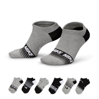 6 Pack Unisex Everyday Lightweight WGFX No Show