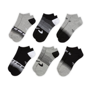 6 Pack Unisex Everyday Lightweight WGFX No Show