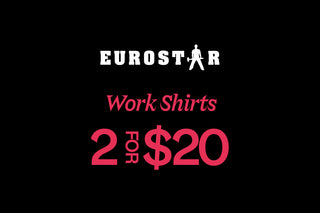 Holiday WSS Eurostar Work Shirts Tees 2 for $20