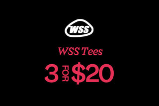 Holiday WSS Promo WSS Tees 3 for $20