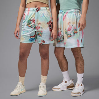 MJ Summer AOP Mesh Short