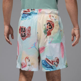 MJ Summer AOP Mesh Short