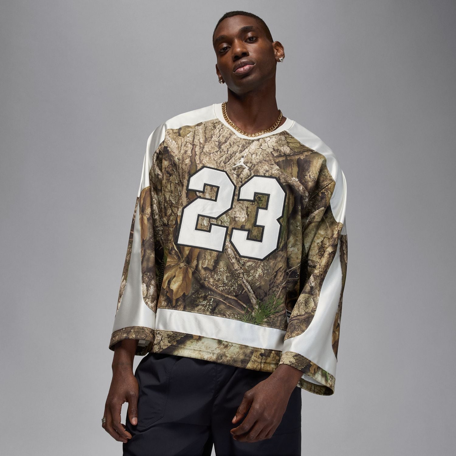 Jordan Realtree Oversized Hockey Jersey | Men's | Medium Olive