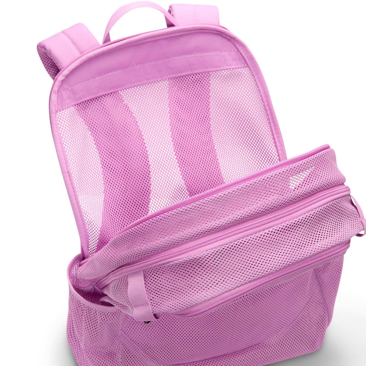 Nike Brasilia Mesh Backpack, Light Magenta