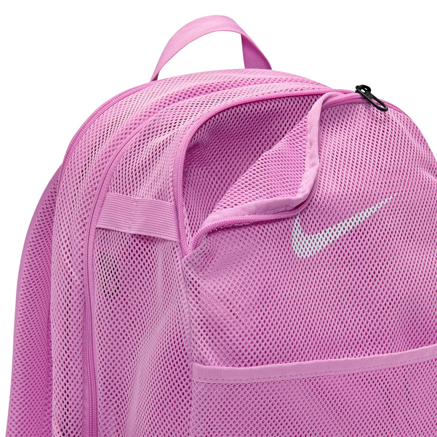 Nike Brasilia Mesh Backpack, Light Magenta