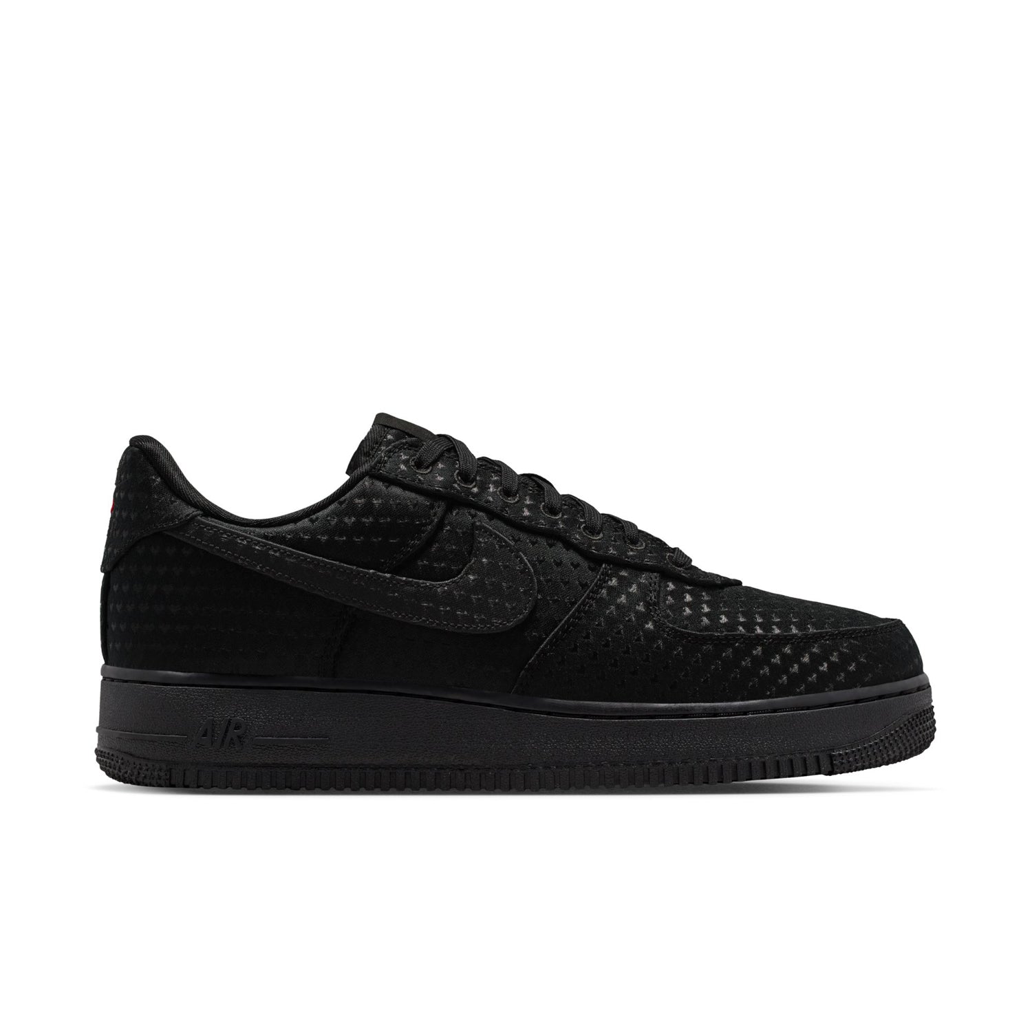 Nike Air Force 1 Low Retro Men's Shoes in (Valentines Day) Black/University Red Size 10.0